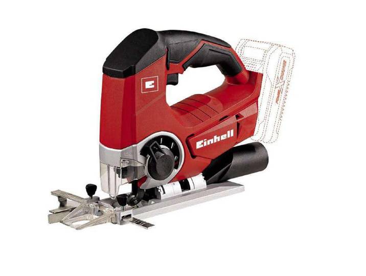Stichsäge EINHELL TE-JS 18 Li Solo , schwarz (schwarz, rot), Sägemaschinen, Stichsäge