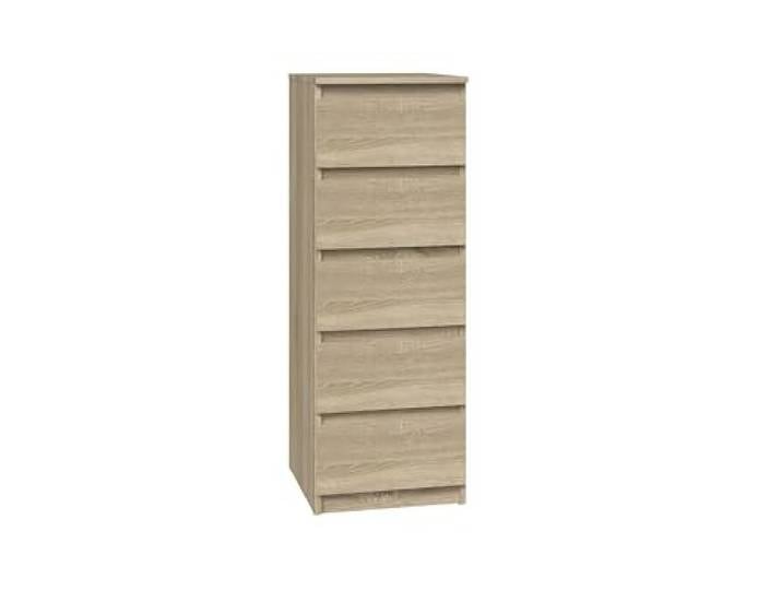 Lugo Eichenholz Schubladenkommode - Sonoma, 5 Schubladen, klassisches Design, geräumig - Schlafzimmermöbel Aufbewahrungsschrank