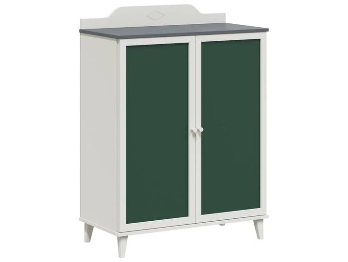 vidaXL Sideboard Kreative Aufbewahrung für Kinder ROROS Grau und Weiß (1 St)