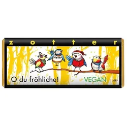 zotter O du fröhliche! Dattel & Cashew Schokolade bio
