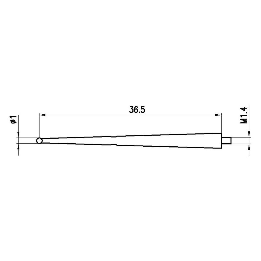 Sylvac Messeinsatz M1.4 (905.2243)