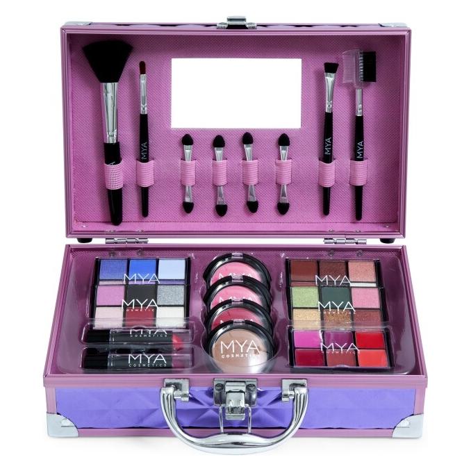 MYA Cosmetics Bon Voyage Make Up Case Purple (410037)