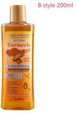 Perfect Picks Market Turmeric Essential Oil Brightening Moisturizing Massage Oil For Face And Body b Style