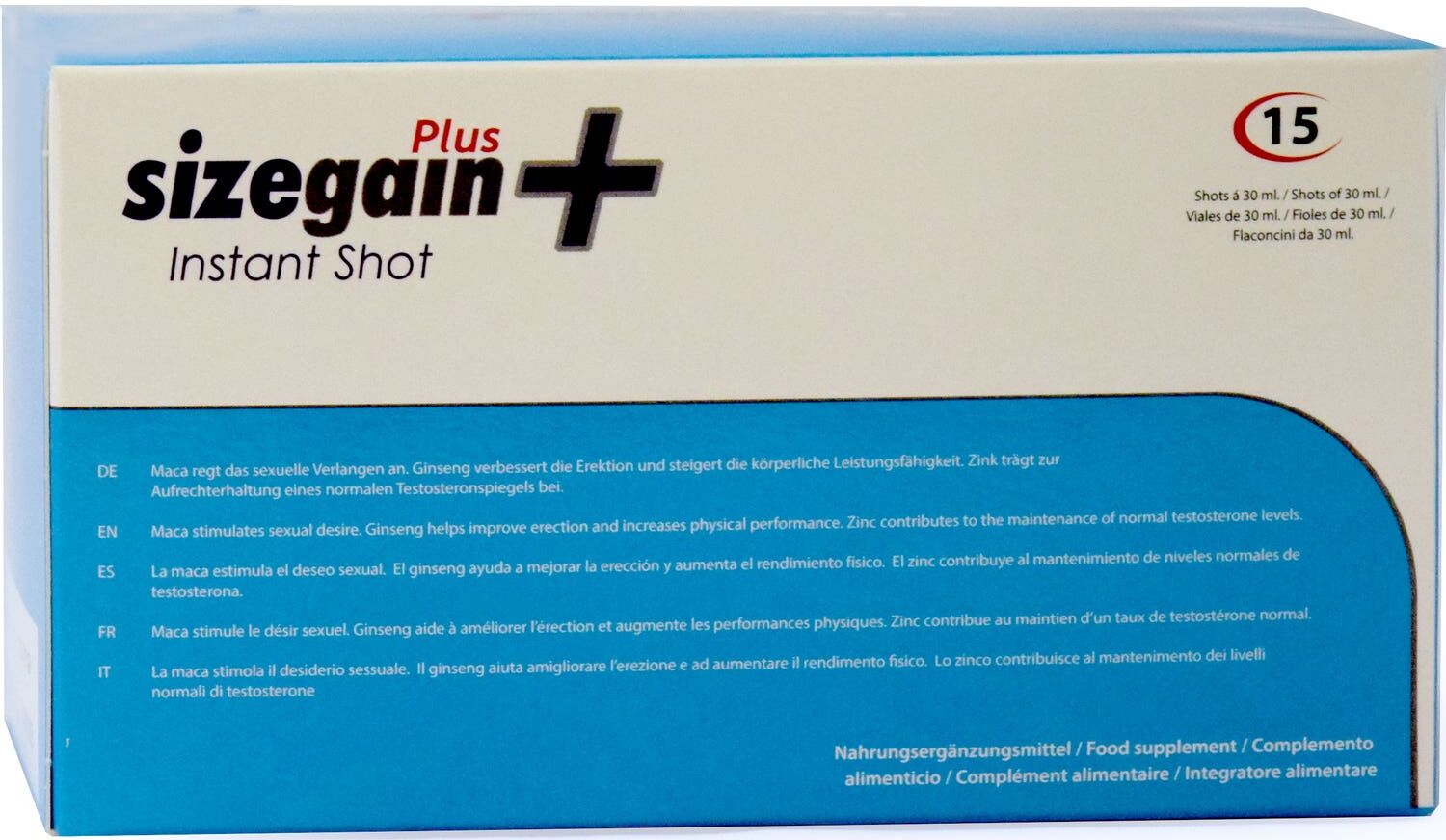 SizeGain Plus 30comp