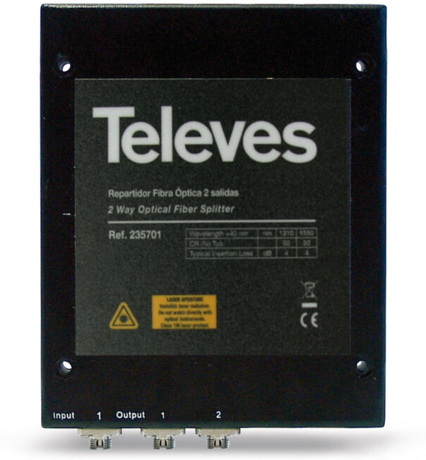Televes Répartiteur optique deux sorties OVT 2N (235701)