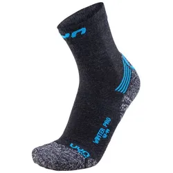 UYN Laufsocken grau Man Winter Pro Run Socks - grau / 35-38