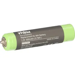Rasierer-Akku 1,2V 600mAh Ni-MH passend für Braun Cruzer 1 67030922