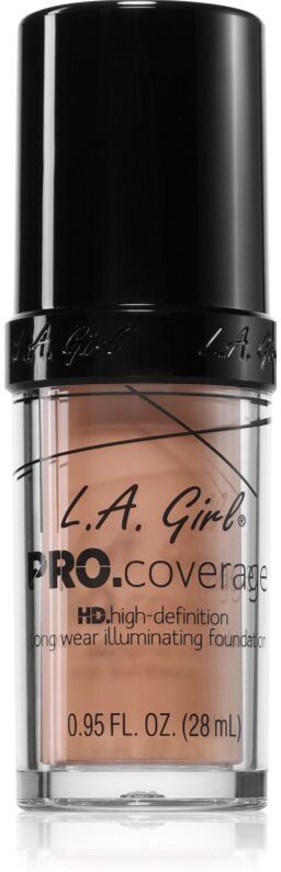 L.A. Girl Cosmetics PRO. Coverage illuminating liquid foundation shade Porcelain 28 ml