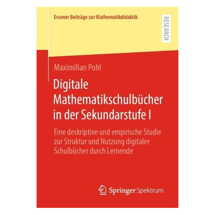 Springer Pohl:Digitale Mathematikschulbücher in (Deutsch, Softcover, Maximilian Pohl) (41284472)