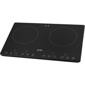 TZS-First-Austria Kochplatte Slim, FA-5095-3, Induktion-Doppelkochplatte, schwarz, 3400 Watt