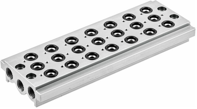 Riegler Placa de base multiple 7 fois « BASIC », G 1/4 (0224200701)