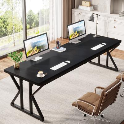 Bluebell 78.7 Inches Long Computer Desk, Two Person Desk For Home Office