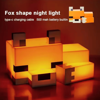 Uplift Curations Cute Fox Night Light Desk Lamp For Kids Bedroom Playroom And Gaming Room Decor fox shaped Light