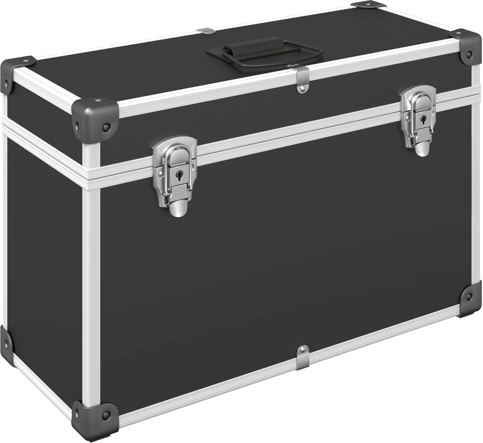 vidaXL Poignées de Cabinet 12 pc Noir 85 x 45 mm Métal