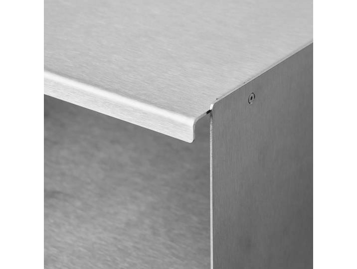 Form & Refine Taper Schuhregal Edelstahl, 18x75 cm