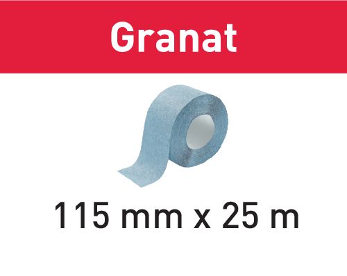 Festool Schleifrolle Granat 115x25m P80 GR 201105