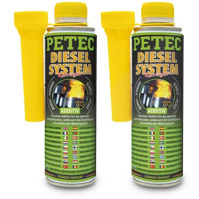 Petec 2x 300 ml Dieselsystemreiniger [Hersteller-Nr. 80650]