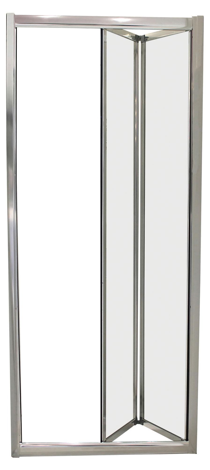 ONDEE ZEN - EKLA-Duschkabine - Falttür - Chromausführung - 80 x 185 cm