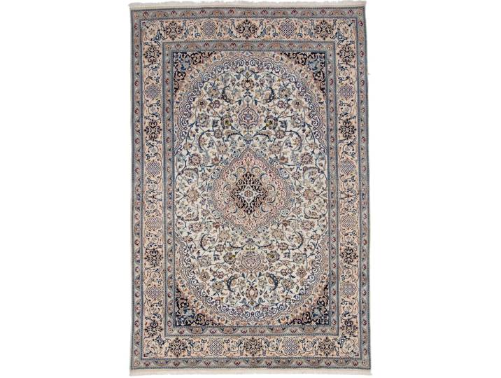 Nain Teppich 195x296 Handgeknüpft Orientteppich Wolle
