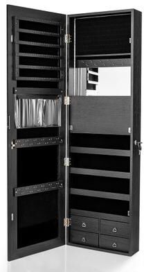 Costway Multipurpose Storage Cabinet with 4 Drawers-Black