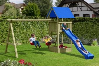 DELTAGARTENH Spielanl. Junior 350x190x296cm mit Doppelschaukel 08425475