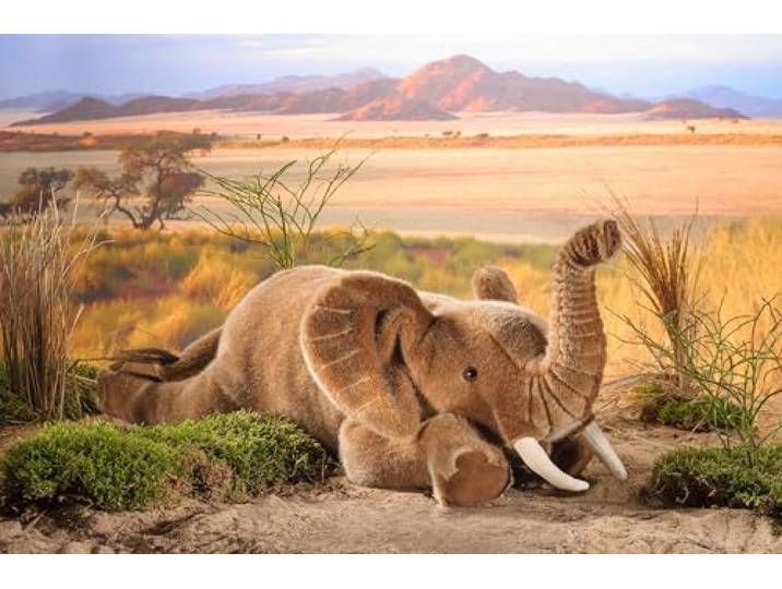 Kösener Elefant liegend 55 cm Stofftier Stoffelefant