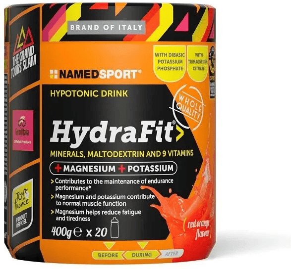 Named Sport HydraFit Isodrink 400 g Reintegra Sali Minerali e Vitamine Sport