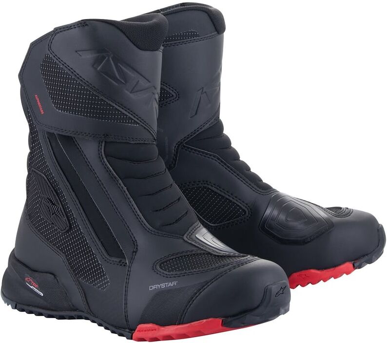 ALPINESTARS - Stivali RT-7 Drystar Nero / Rosso Nero 42