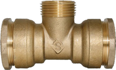 Té PE mâle 25 3/4'' GARIS 849-25-20S