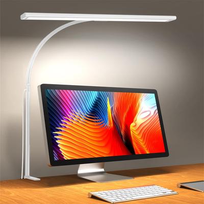 Inspire Daily Merch USB Desk Lamp For Office And Study Stepless Dimmable Screen Lamp LED Monitor Light Bar white