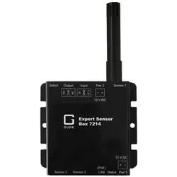Gude 7214-13 Exp.Sensor Box Temp-H-Lftdr 2xSensorport 1xRel.Out 1xIO In, USV Zubehör