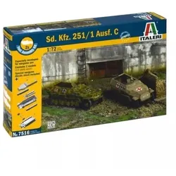 Italeri: Sd.Kfz.251/1 Ausf.C Schützenpanzer-Bausatz, 1:72