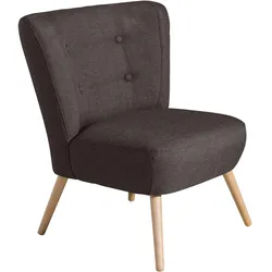 SESSEL Kassi Bezug Flachgewebe Buche natur / braun