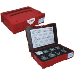 Profix, Schrauben, Sortimentskoffer mit Drillspan Senkkopf Schrauben (1 Schraube pro Stück)