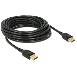 DeLOCK 85658 DisplayPort-Kabel 1 m Schwarz
