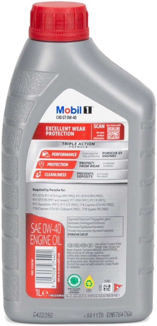 MOBIL 157842 Engine oil