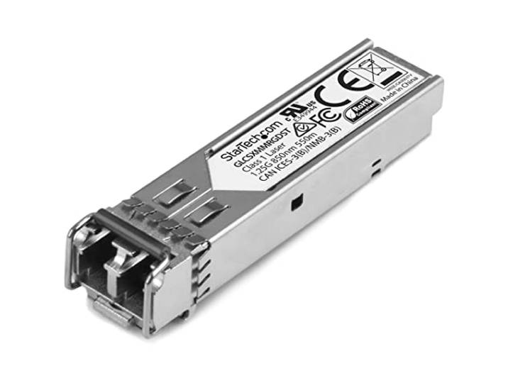 StarTech.com Gigabit glasvezel 1000Base-SX SFP ontvanger module - Cisco GLC-SX-MM-RGD compatibel - MM LC - 550 m