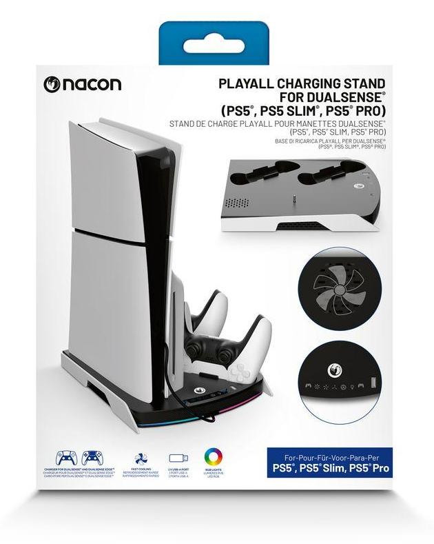 Nacon Oplaadstation voor DualSense en DualSense Edge gamecontrollers
