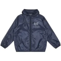 EA7 für Jungen. 7B000032_AF12981 Core Identity Boy Jacke aus technischem Gewebe blau (8Años= 130cm), Lässig, Polyester, Kinderbekleidung