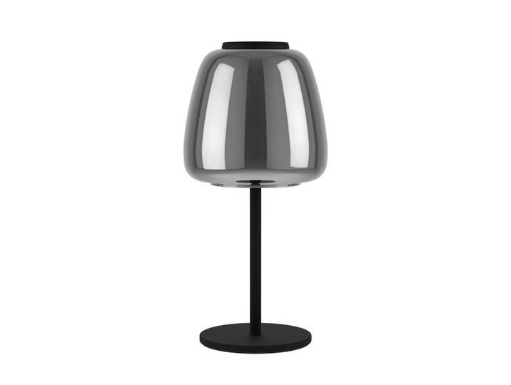 Eglo Led-Tischleuchte Alfero-Z, Metall, Glas, 34.5 cm, Farbwechsler, ZigBee-Technologie, Smartphone-Steuerung, Lampen & Leuchten, Innenbeleuchtung, Tischlampen