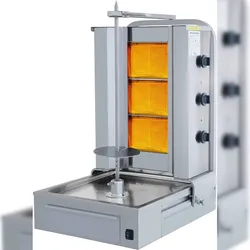 Dönergrill / Gyrosgrill - 3 Brenner - Motor unten - max. 40 kg