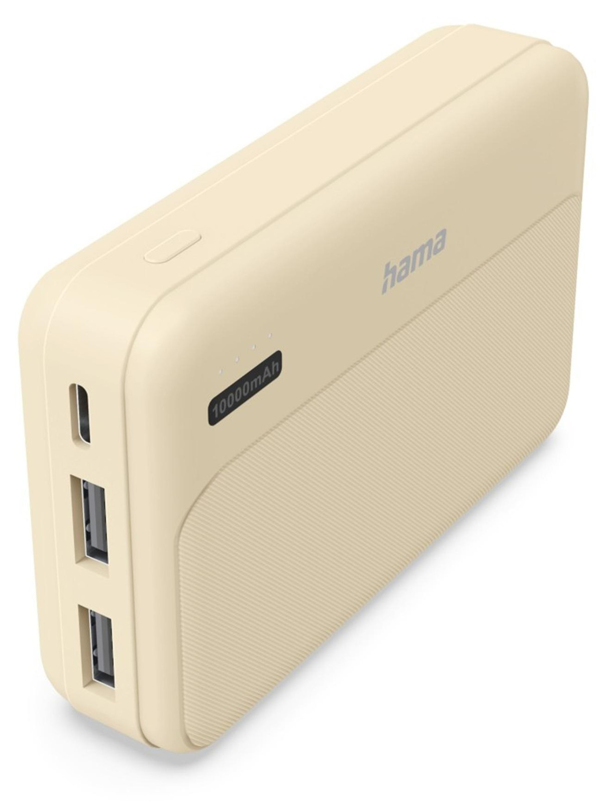 Hama Pocket 10 Powerbank 10000 mAh Lithium-polymeer Zandkleur