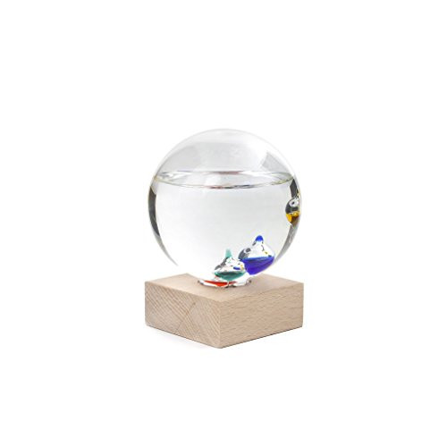 Kikkerland Galileo Thermometer voor weersvoorspelling