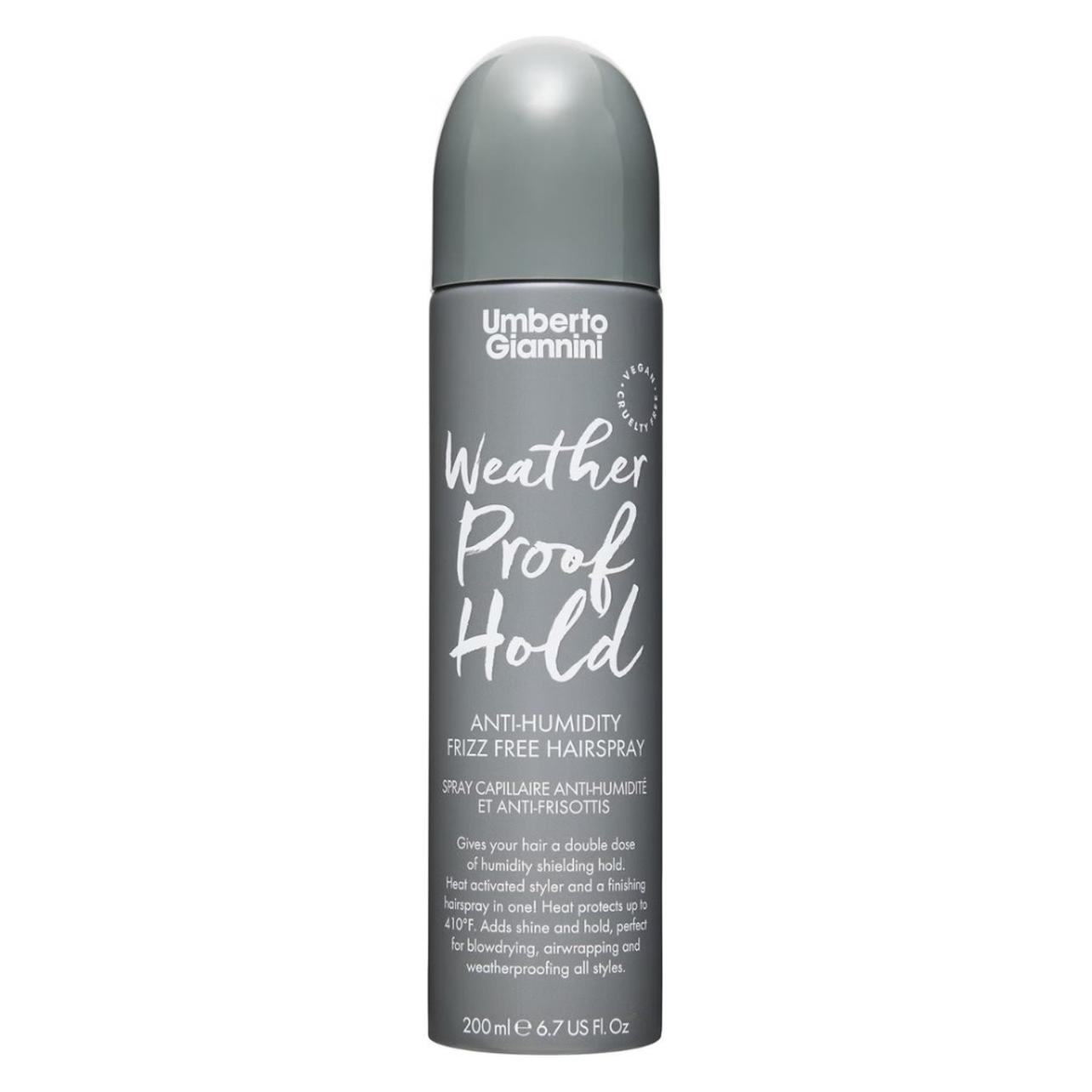 Umberto Giannini Frizz Weatherproof Hair Spray 200ml Anti-Frizz Ultralight (200 ml) (U265)