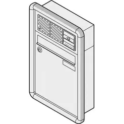 Renz Metallwaren. Briefkasten UP 10-0-25013 ws