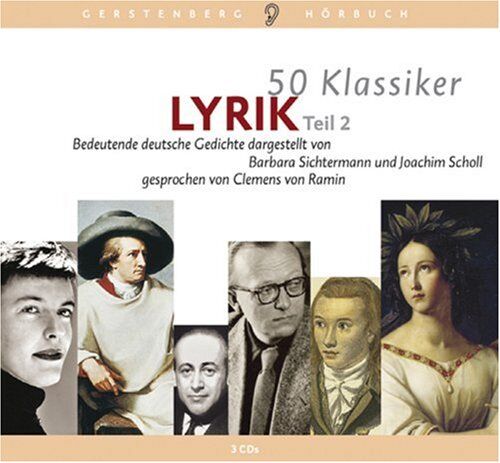 Joachim Scholl - 50 Klassiker Lyrik 2. Bedeutende deutsche Gedichte. 3 CDs - Preis vom 30.09.2026 09:01:18 h