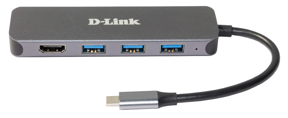 D-Link DUB-2333 5-in-1 USB-C Hub mit HDMI/Power Delivery