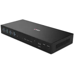 Lindy 39314 Tastatur/Video/Maus (KVM)-Switch Schwarz