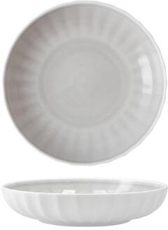 "Fortessa Bloom Bone China, 8.6"", 24 Oz. Bowl (Set of 4), Cobalt Blue"