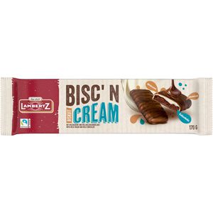 Lambertz Kekse Bisc'n Cream Kakaokeks, 170 g